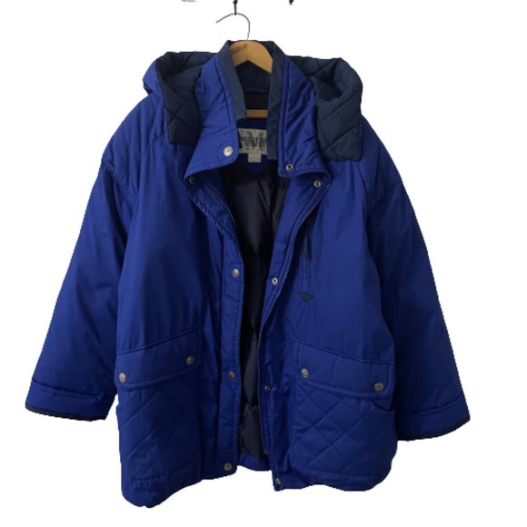 Mulberry Street Jackets & Blazers - Mulberry Street Down Feather Jacket | Blue | Size L